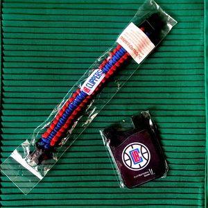 NBA Clipper Bracelet & Credit Card Phone Holder New